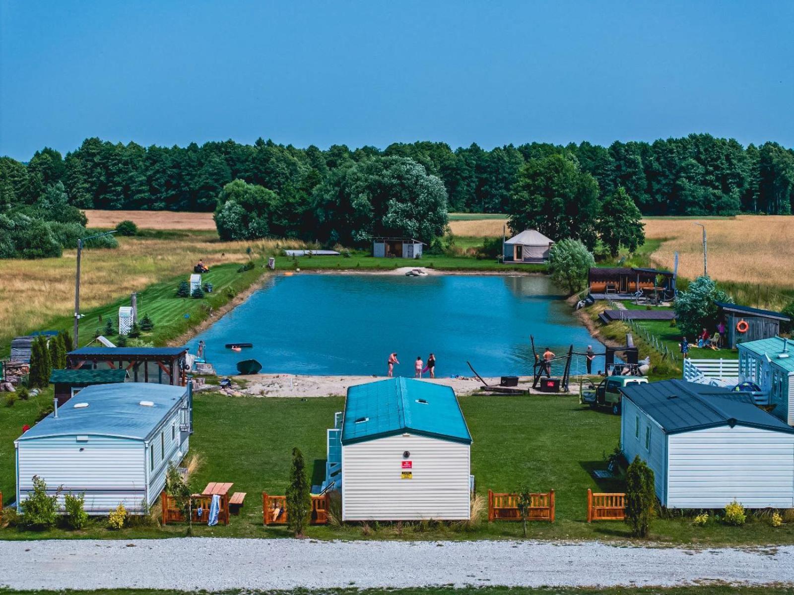 Jurty Glamping Hotel Gostynin Exterior foto